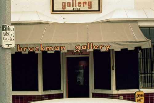 Brockman Gallery at 4334 Degnan Boulevard, Los Angeles, 1970s