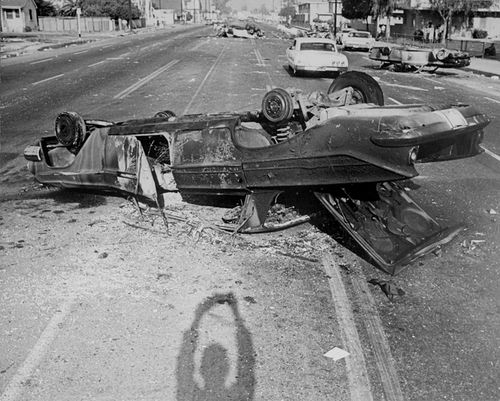 Watts rebellion, Los Angeles, August 1965