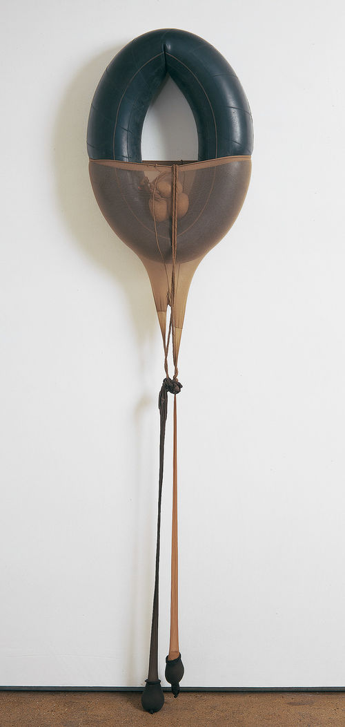 Mixed-media sculpture by Senga Nengudi, 1970s