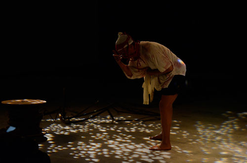 Performance of "Kiss," Hammer Museum, Los Angeles, October 2, 2011