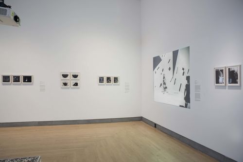Body Landscape gallery. From left to right: works by Margarita Azurdia, Martha Araújo, Analívia Cordeiro, and Cecilia Vicuña. Installation view at Brooklyn Museum, New York
