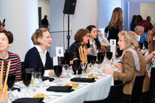 Luncheon reception honoring Radical Women. Brooklyn Museum, April 12, 2018
