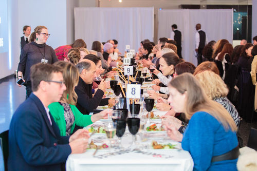 Luncheon reception honoring Radical Women. Brooklyn Museum, April 12, 2018
