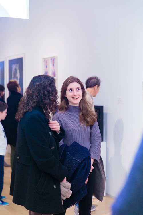 Guests at the opening of Radical Women. Brooklyn Museum, April 12, 2018

