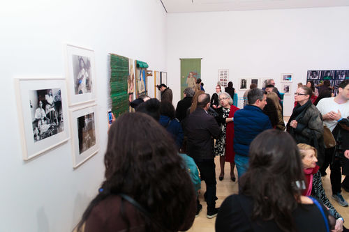 Guests at the opening of Radical Women. Brooklyn Museum, April 12, 2018
