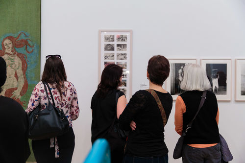 Guests at the opening of Radical Women. Brooklyn Museum, April 12, 2018
