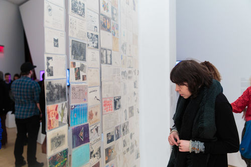 Guests at the opening of Radical Women. Brooklyn Museum, April 12, 2018
