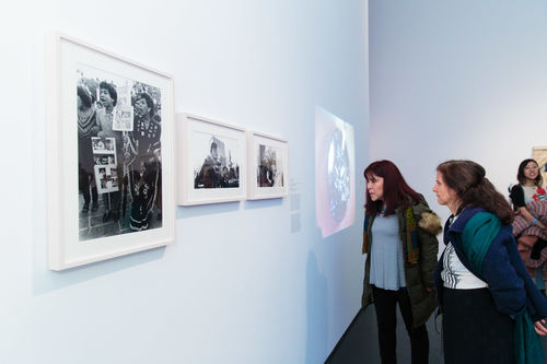 Guests at the opening of Radical Women. Brooklyn Museum, April 12, 2018
