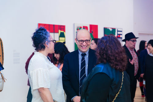 Guests at the opening of Radical Women. Brooklyn Museum, April 12, 2018
