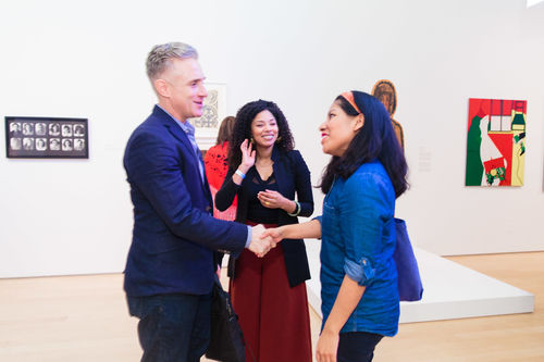 Guests at the opening of Radical Women. Brooklyn Museum, April 12, 2018
