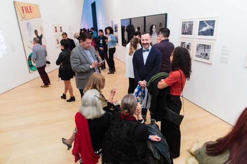 Guests at the opening of Radical Women. Brooklyn Museum, April 12, 2018
