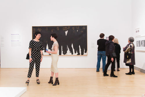 Guests at the opening of Radical Women. Brooklyn Museum, April 12, 2018
