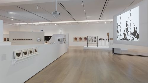 Performing the Body gallery. Installation view at the Hammer Museum, Los Angeles