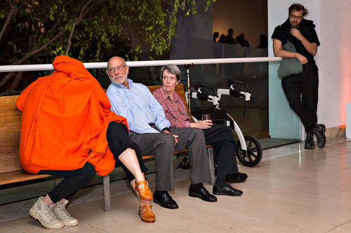Dancers perform Martha Araújo's Hábito/Habitante at the opening of Radical Women. Hammer Museum, Los Angeles, September 16, 2017
