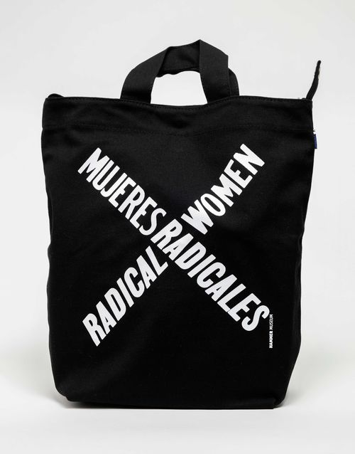 Black Radical Women/Mujeres Radicales tote bag. Hammer Museum, Los Angeles
