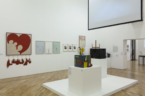 O erótico (The Erotic)/Performance do corpo (Performing the Body) gallery. Installation view at Pinacoteca de São Paulo
