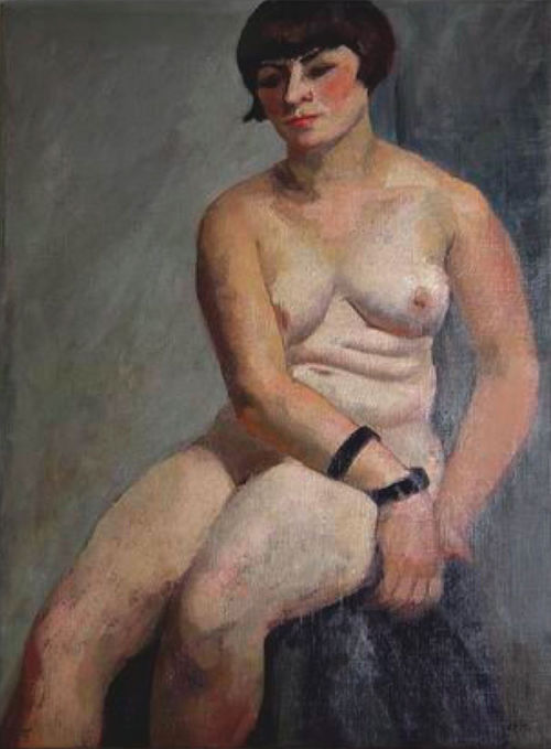 Fig. 1. Antonia Matos Aycinena, Desnudo de mujer (Nude woman), 1932