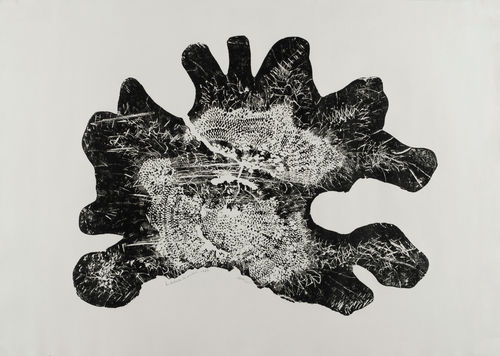 Fig. 1b. Edith Jiménez, Los dedos en la madera (Fingers in the wood), 1967