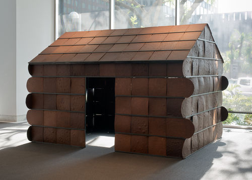 Nayland Blake, "Feeder 2," 1998. Installation view at the Hammer Museum, Los Angeles