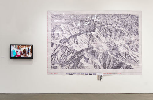 The Afghan Carpet Project, June 13-September 27, 2015. Installation at the Hammer Museum, Los Angeles. Photo: Brian Forrest.