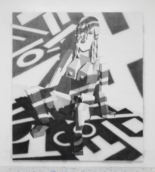 Avery Singer Sad Woman