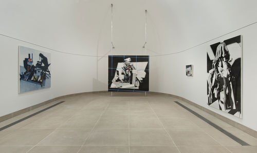 Hammer Projects: Avery Singer, installation view, Hammer Museum, Los Angeles, October 6, 2015–January 17, 2016. Photo: Brian Forrest.