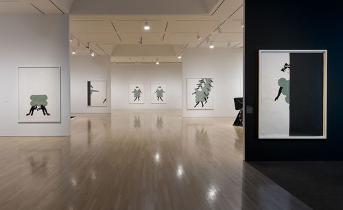 UH-OH: Frances Stark 1991-2015, installation view, Hammer Museum, Los Angeles, October 11, 2015-January 24, 2016. Photo by Brian Forrest.