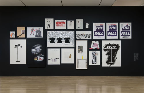 UH-OH: Frances Stark 1991-2015, installation view, Hammer Museum, Los Angeles, October 11, 2015-January 24, 2016. Photo by Brian Forrest.