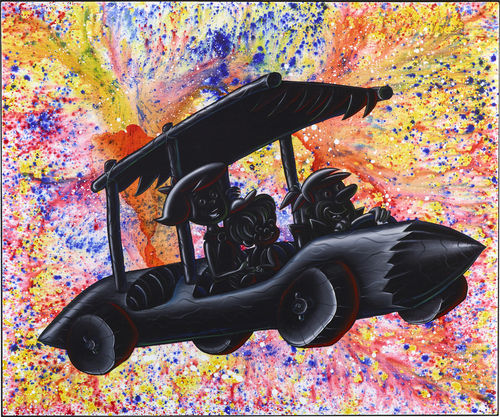 Kenny Scharf, Black Rubble
