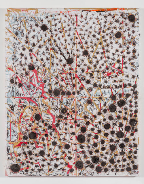 オブジェ　画伯 An avalanche of chairs surges through the courtyard of Dover