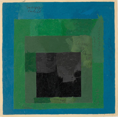 Josef Albers, Color Study for Homage to the Square