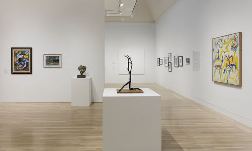 Leap Before You Look: Black Mountain College, 1933-1957, installation view, Hammer Museum, Los Angeles, February 21 – May 15, 2016. Photo: Brian Forrest.