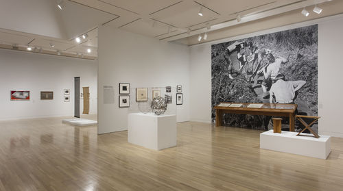 Leap Before You Look: Black Mountain College, 1933-1957, installation view, Hammer Museum, Los Angeles, February 21 – May 15, 2016. Photo: Brian Forrest.