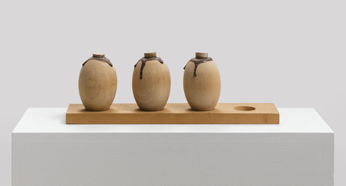 Mike Kelley, Hibernating Eggs: Postoperative State, One Abducted, 1994.