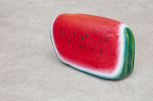Nicolas Party, Blakam’s stone (watermelon), 2015