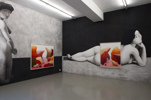Nicolas Party, Pastel et nu.
