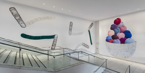 Hammer Projects: Nicolas Party, installation view, Hammer Museum, Los Angeles, September 30, 2016-February 19, 2017. Photo: Brian Forrest.