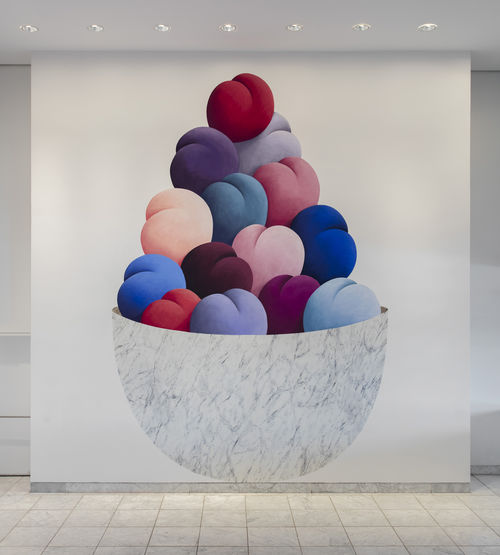 Hammer Projects: Nicolas Party, installation view, Hammer Museum, Los Angeles, September 30, 2016-February 19, 2017. Photo: Brian Forrest.