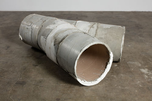 Oscar Tuazon, Pipe Prototype, 2015