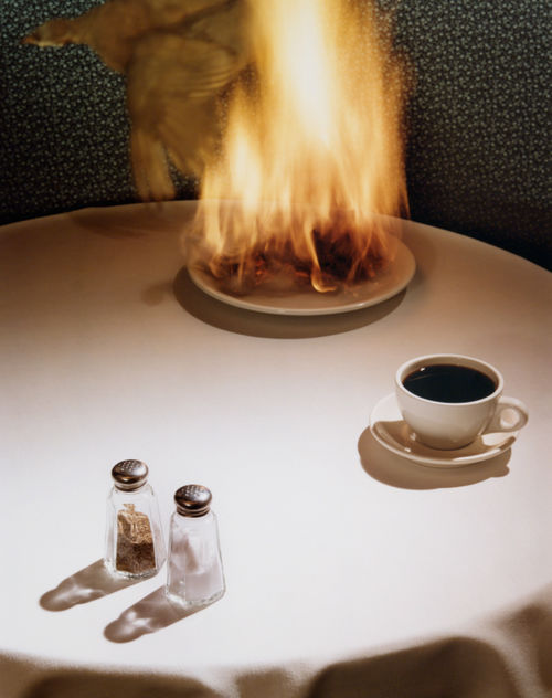 Jo Ann Callis, Salt and Pepper and Fire, 1980. 