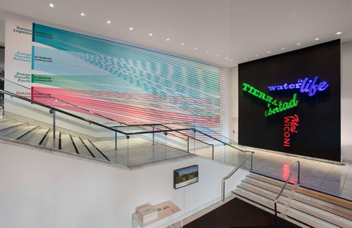 Hammer Projects: Andrea Bowers, installation view, Hammer Museum, Los Angeles, March 11-July 16, 2017. Photo: Brian Forrest.