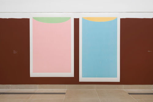 Hammer Projects: Andrea Büttner. Installation view, Hammer Museum, Los Angeles, September 9, 2017‐January 7, 2018. Photo: Jeff McLane.