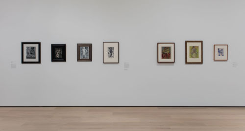 Dubuffet Drawings, 1935-1962, installation view, Hammer Museum, Los Angeles, January 29-April 30, 2017. Photo: Brian Forrest.