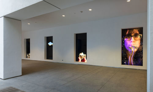 Hammer Projects: Jeanine Oleson: Conduct Matters, installation view, Hammer Museum, Los Angeles, May 6-August 6, 2017. Photo: Robert Wedemeyer.