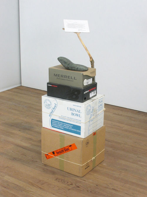 Jimmie Durham, Anti-Brancusi, 2005. 
