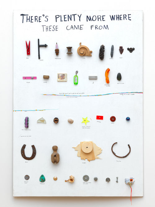 Jimmie Durham, THERE’S PLENTY MORE WHERE THESE CAME FROM, 2008. 