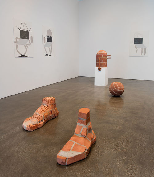 Hammer Projects: Judith Hopf, installation view, Hammer Museum, Los Angeles, May 20–August 13, 2017. Photo: Brian Forrest.