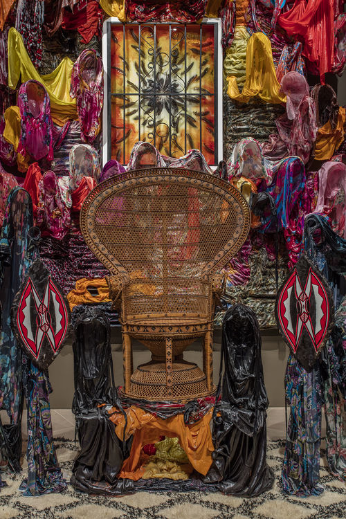 Hammer Projects: Kevin Beasley, installation view, Hammer Museum, Los Angeles, January 21 – April 23, 2017. Photo: Brian Forrest.