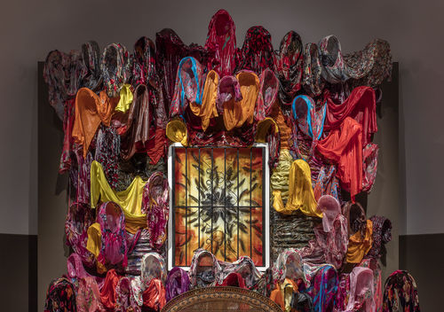 Hammer Projects: Kevin Beasley, installation view, Hammer Museum, Los Angeles, January 21 – April 23, 2017. Photo: Brian Forrest.