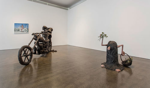 Selections from the Hammer Contemporary Collection: Liz Craft, installation view, Hammer Museum, Los Angeles, January 24-April 30, 2017. Photo: Brian Forrest.